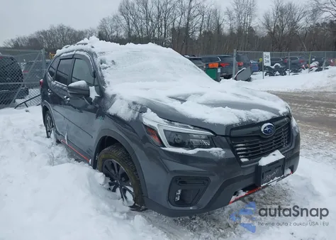 2021 Subaru Forester Sport from USA, damaged, VIN JF2SKALC4MH492894